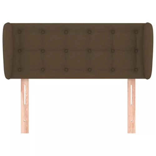  sötétbarna szövet fejtámla 93x23x78/88 cm