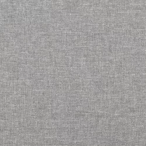  világosszürke szövet fejtámla szárnyakkal 103 x 23 x 118/128 cm