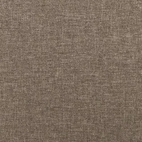  tópszínű szövet fejtámla szárnyakkal 83 x 23 x 118/128 cm