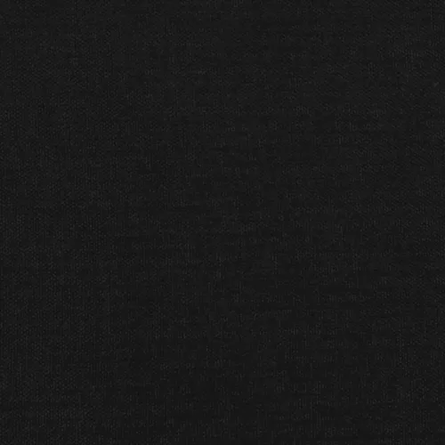  fekete szövet fejtámla szárnyakkal 203x23x118/128 cm