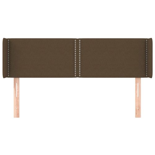  sötétbarna szövet fejtámla 147x16x78/88 cm