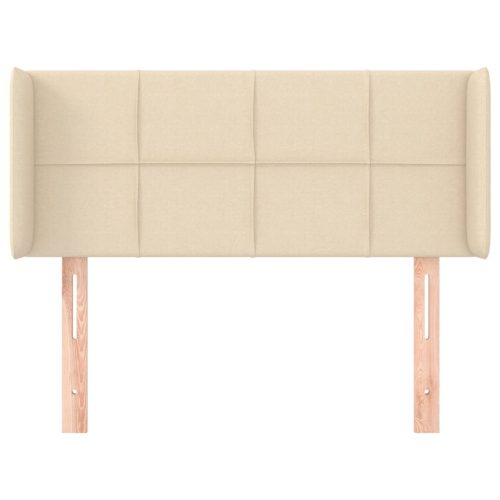  krémszínű szövet fejtámla 103x16x78/88 cm