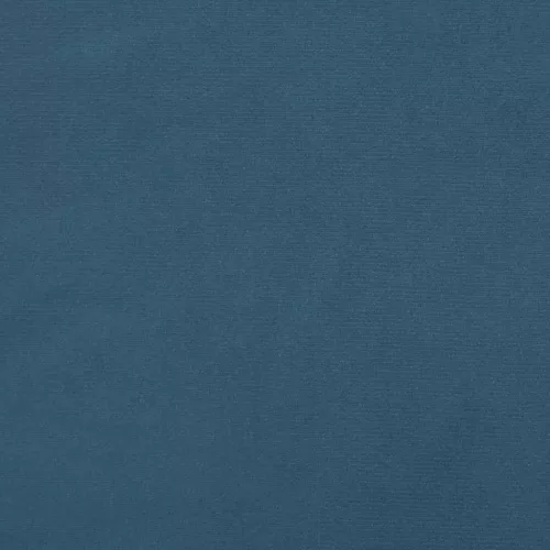  sötétkék bársony szárnyas fejtámla 203x16x78/88 cm