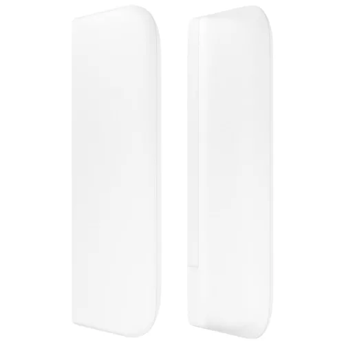  fehér műbőr szárnyas fejtámla 183x16x78/88 cm