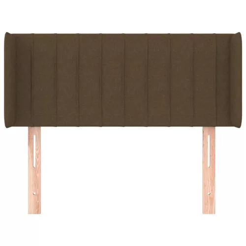  sötétbarna szövet fejtámla 83x16x78/88 cm