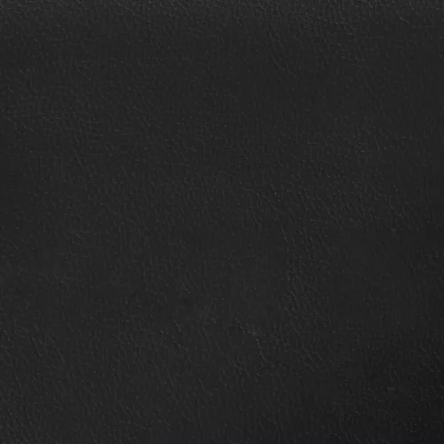  fekete műbőr fejtámla szárnyakkal 93x16x118/128 cm