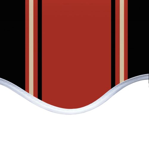  narancssárga és barna csere napellenző ponyva 4 x 3,5 m