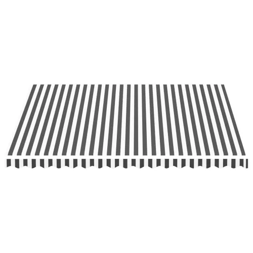  antracitszürke és fehér csere napellenző ponyva 4 x 3,5 m