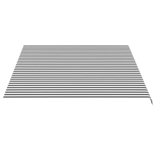  antracitszürke és fehér csere napellenző ponyva 4,5 x 3,5 m