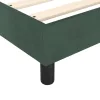  sötétzöld bársony ágykeret matrac nélkül 80 x 200 cm