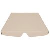  bézs csere ponyva kerti hintaágyhoz 150/130 x 105/70 cm