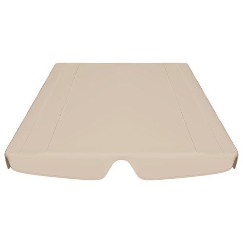  bézs csere ponyva kerti hintaágyhoz 150/130 x 105/70 cm