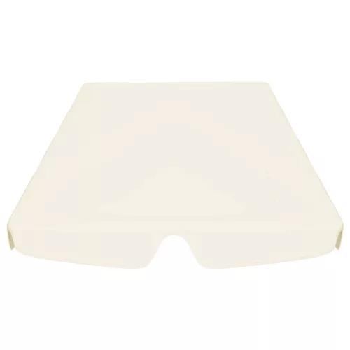  krémszínű csere ponyva kerti hintaágyhoz 150/130 x 105/70 cm