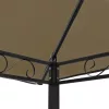  tópszínű kerti pavilon asztallal, padokkal 2,5x1,5x2,4 m 	