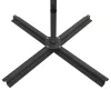  terrakotta konzolos napernyő rúddal és LED-fényekkel 250 cm