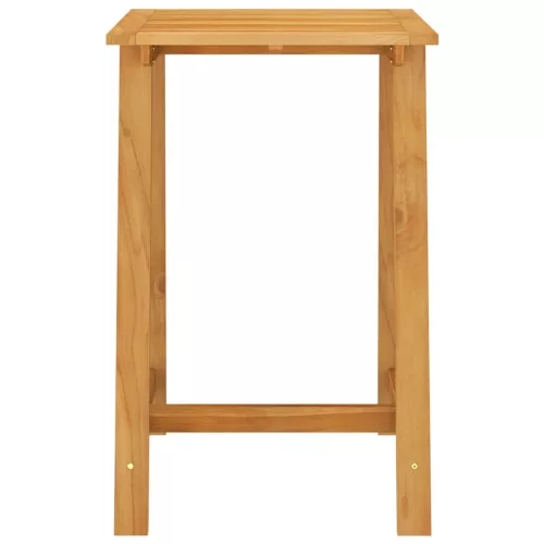  tömör akácfa kerti bárasztal 70 x 70 x 104 cm