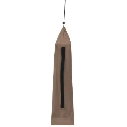  tópszínű oxford szövet és acél kempingágy 180 x 60 x 19 cm