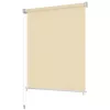  krémszínű kültéri HDPE roló 80 x 140 cm