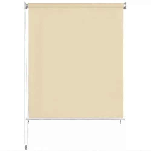  krémszínű kültéri HDPE roló 80 x 140 cm