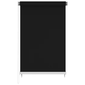  fekete kültéri sötétítő roló 140 x 230 cm