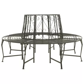  fa köré építhető kerek acélpad 160 cm