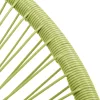  zöld polyrattan kerti Acapulco szék