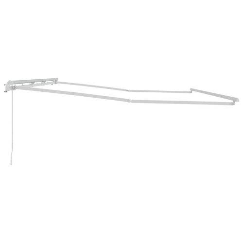 Napernyő Kézi Fehér 6 × 3,5 m Fém