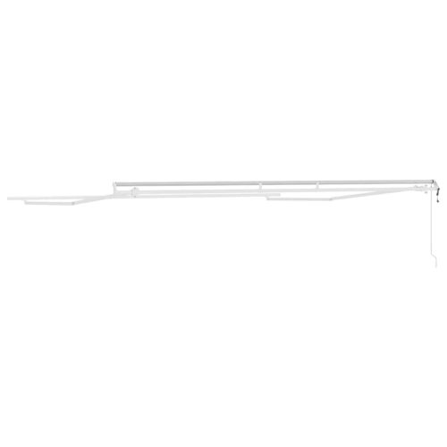 Napernyő Kézi Fehér 4 × 3,5 m Fém