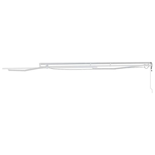 Napernyő tartalmaz Kézi Fehér 4,5 × 3,5 m Fém