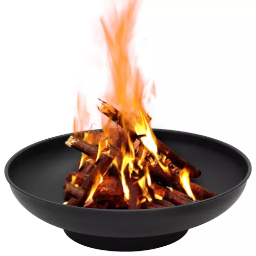  acél tűztál 57 cm