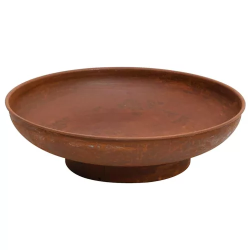  acél tűztál 57 cm