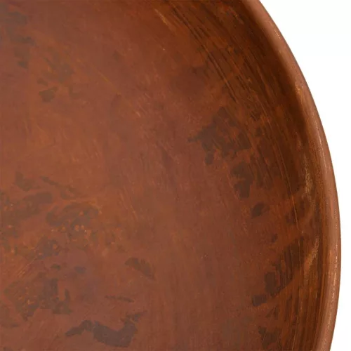  acél tűztál 57 cm