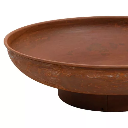  acél tűztál 57 cm