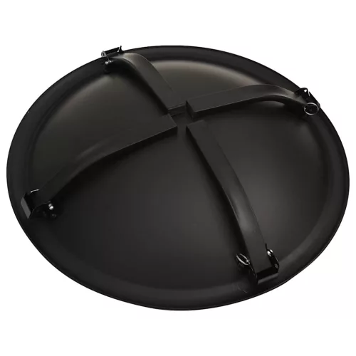  2 az 1-ben acél tűztál és grillező piszkavassal 56 x 56 x 49 cm