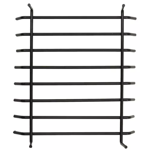  acél kerti kályha piszkavassal 38 x 38 x 122 cm