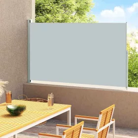  szürke behúzható oldalsó terasznapellenző 220 x 300 cm