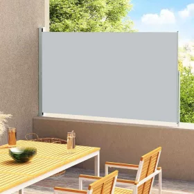  szürke behúzható oldalsó terasznapellenző 200 x 300 cm