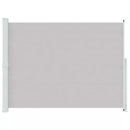  szürke behúzható oldalsó terasznapellenző 220 x 300 cm