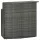  szürke polyrattan kerti bárasztal 120 x 55 x 110 cm