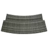  szürke polyrattan kerti bárasztal 120 x 55 x 110 cm