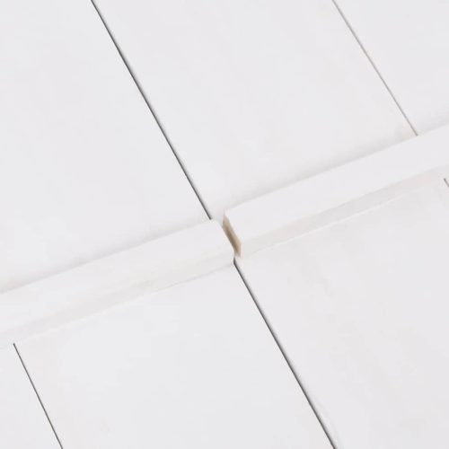  fehér fenyőfa homokozó 95 x 90 x 15 cm