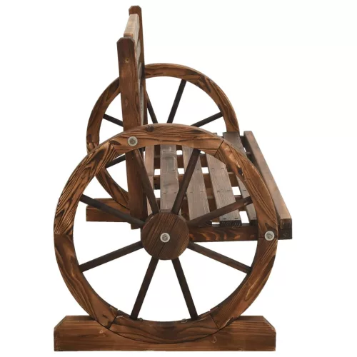  tömör fenyőfa kerti pad 112 cm