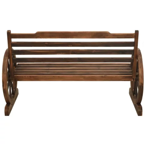  tömör fenyőfa kerti pad 112 cm