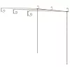  antik barna vas kerti pergola 3 x 3 x 2,5 m 