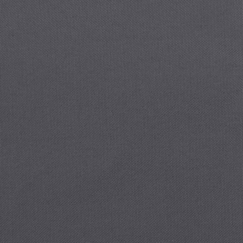  antracitszürke oxford szövet napozóágy párna 200 x 50 x 3 cm