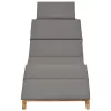  2 db tömör tíkfa napozóágy párnákkal