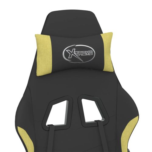  fekete és világoszöld szövet játékszék