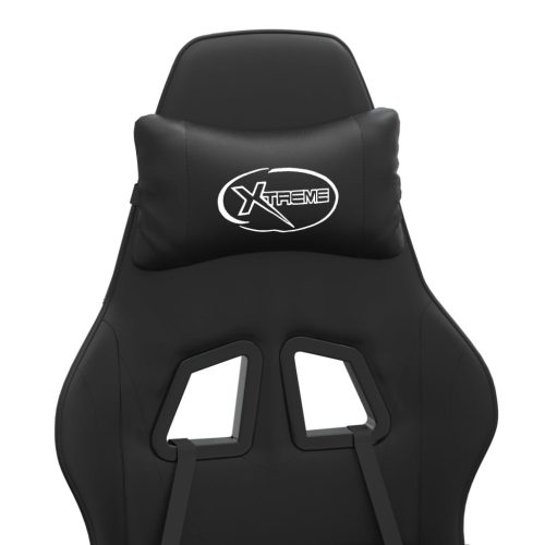  fekete műbőr játékszék