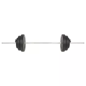  súlyzórúd súlytárcsákkal 60 kg