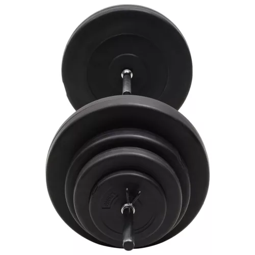  súlyzórúd súlytárcsákkal 60 kg